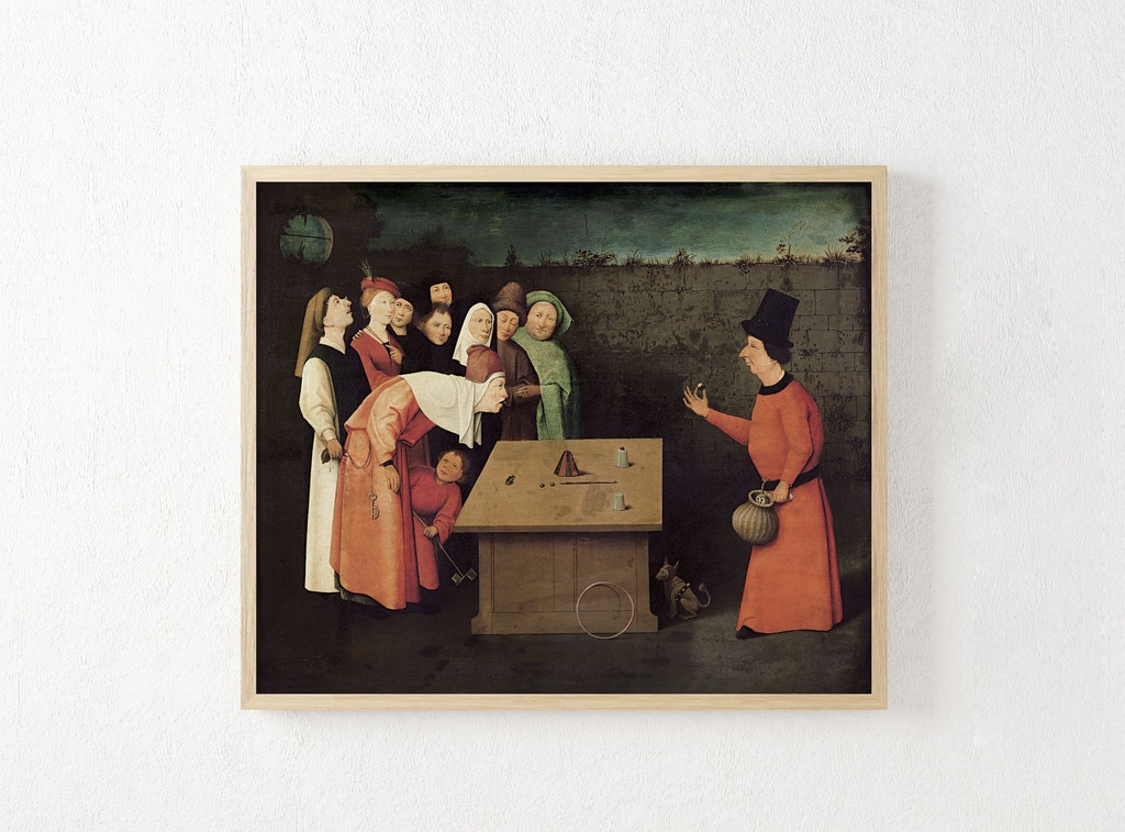 Affiche métal L’escamoteur